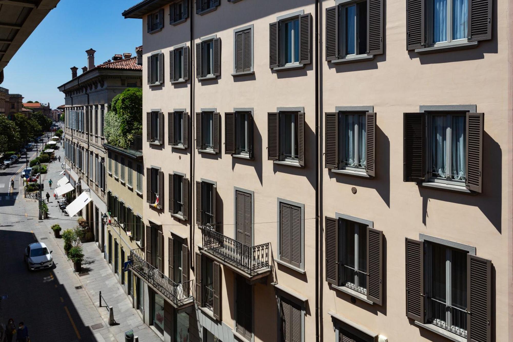 Apartament La Castellana Bergamo Zewnętrze zdjęcie
